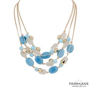 Park Lane OCEANIC Necklace Soft Cord Stands Layered NWT